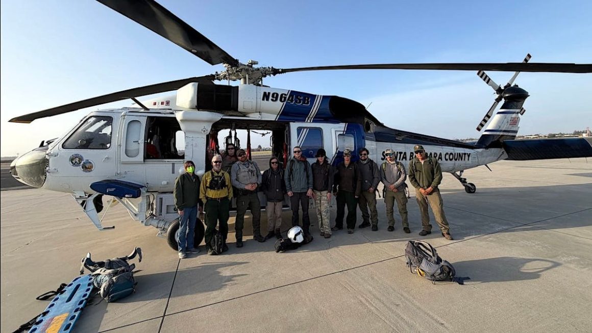 Wildfire Prompts Helicopter Evacuations on Santa Rosa Island
