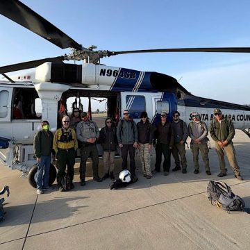 Wildfire Prompts Helicopter Evacuations on Santa Rosa Island