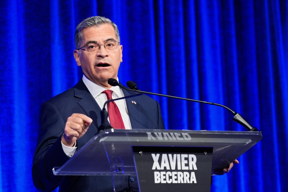 132f46a5-e3eb-46ac-be60-f2e30b41b467 Becerra Leads California Gubernatorial Primary Race Ahead of Election Day