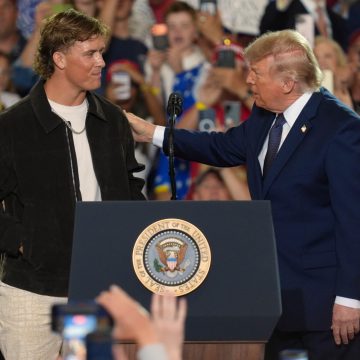 Giants QB Jaxson Dart Faces Backlash and Support After Introducing Trump