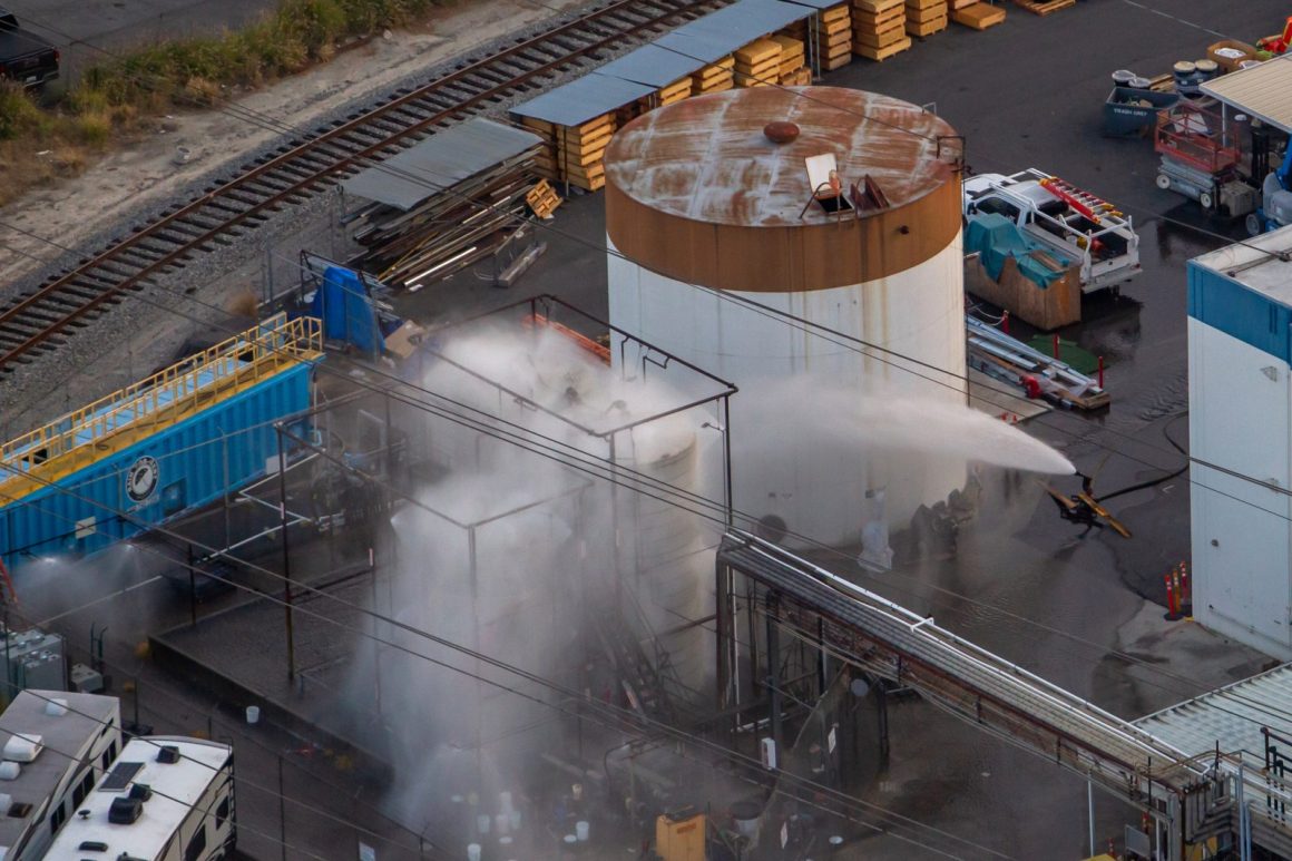 Southern California Faces Ongoing Threat from Overheating Chemical Tank