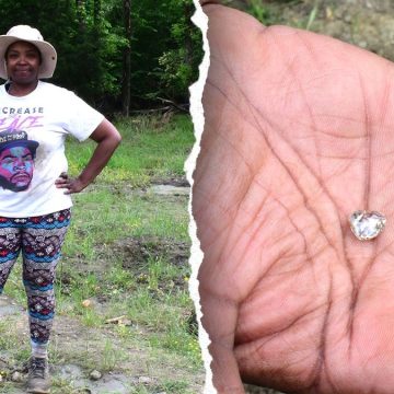 Grieving Woman Finds Remarkable Diamond at Arkansas Park