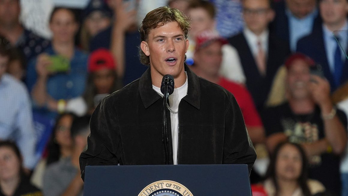 Jaxson Dart’s Trump Introduction Sparks NFL Debate