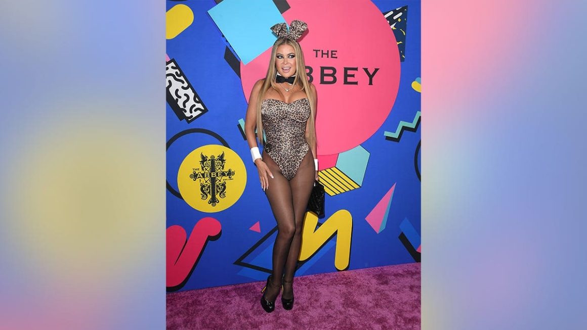 Carmen Electra Revisits Her Playboy Roots at The Abbey Food & Bar Anniversary