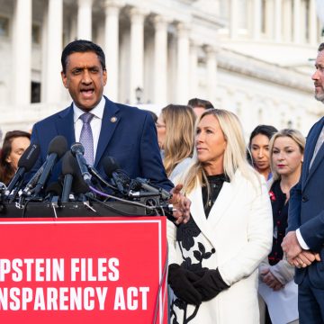 Epstein Survivors News Conference Thomas Massie Pledges to Unveil More Names from Jeffrey Epstein Files