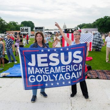 Thousands Gather for Prayer Rally at the National Mall