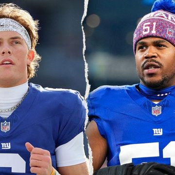 New York Giants QB Jaxson Dart Introduces Trump at Suffern Event, Teammate Abdul Carter Reacts