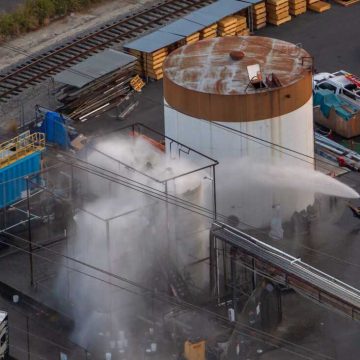 Potential Chemical Hazard at Aerospace Plant Forces Evacuations
