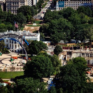 President Trump Criticizes Judges Over White House and Kennedy Center Projects