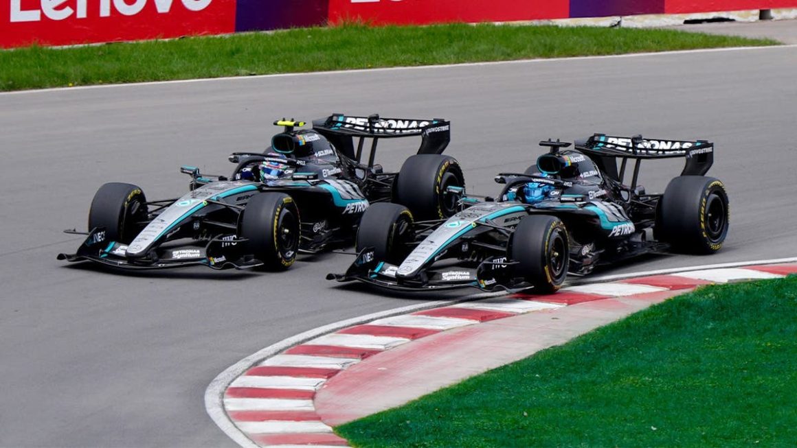 New Dynamics in Formula 1: Mercedes Teammates Battle at the Canadian Sprint