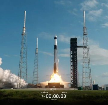 d29709a3-e4d6-410f-bed2-281ef1fb9089 SpaceX Launches Dragon Cargo Ship to ISS with Vital Supplies