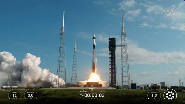 d29709a3-e4d6-410f-bed2-281ef1fb9089 SpaceX Launches Dragon Cargo Ship to ISS with Vital Supplies