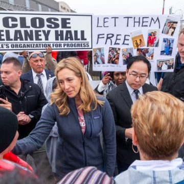 Governor Sherrill Joins Protests at New Jersey Immigration Detention Facility