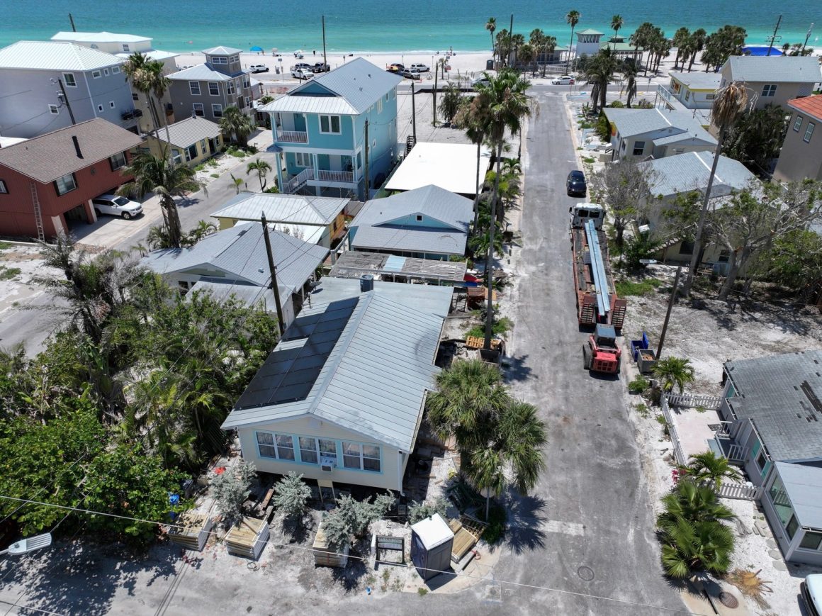 Homeowner in Florida Elevates House to Avoid Flooding