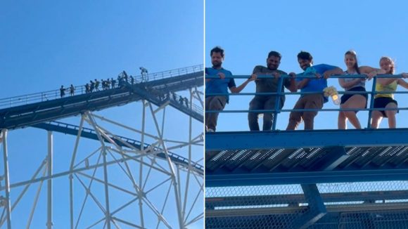 Guests Evacuate Six Flags Over Texas Roller Coaster After Power Outage