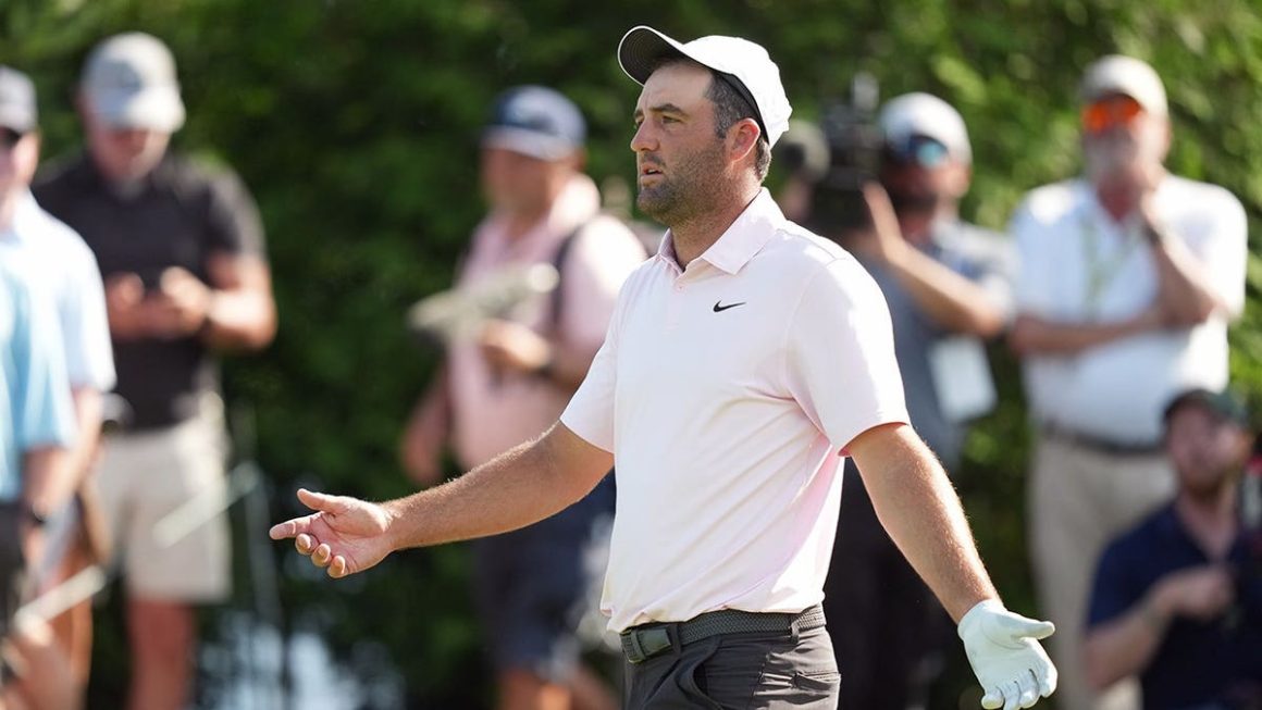 Scottie Scheffler’s Challenging Day at the Memorial Tournament
