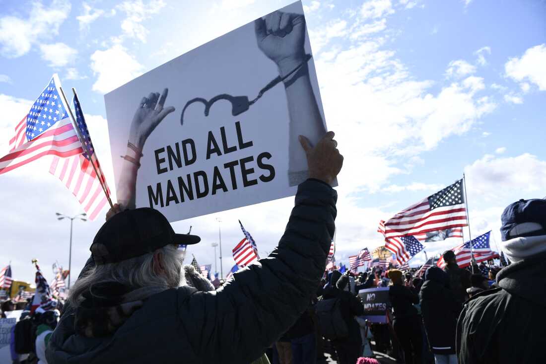 US-HEALTH-COVID-MANDATE-PROTEST Changes to Public Health Authority Post-COVID