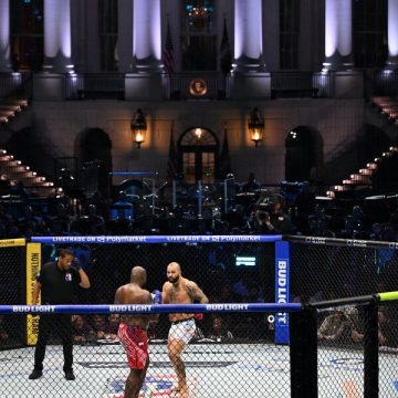 UFC Fights Outside White House Reflect Cultural Shift in Washington