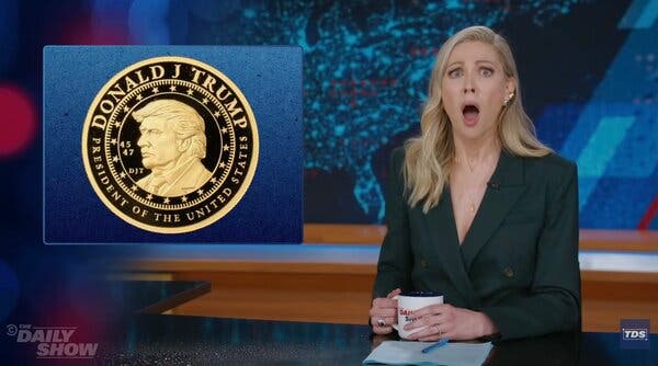 1e7a63ac-78ce-40bd-a68c-acae10cd7f8a Late Night Hosts Mock Trump’s Commemorative Coin
