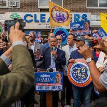Adriano Espaillat Faces Progressive Challenge in Harlem