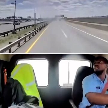 Plane Incident at Newark Leaves Truck Damaged