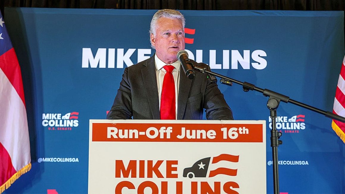 243bab32-15fa-449d-9f82-7238fd4188f2 Mike Collins Secures GOP Senate Nomination in Georgia