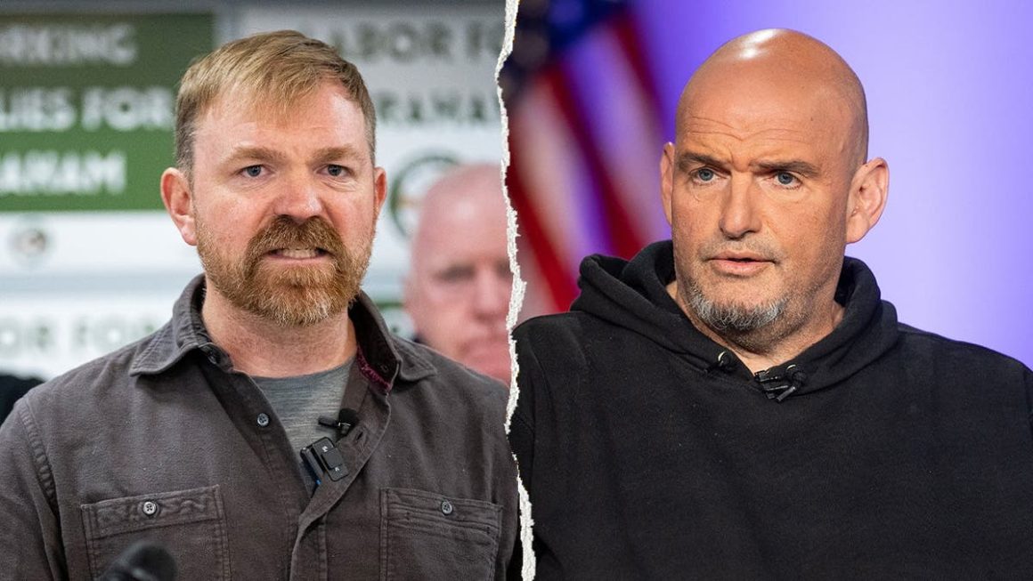 Democratic Candidate Graham Platner Criticizes Senator John Fetterman as Maine Primary Nears