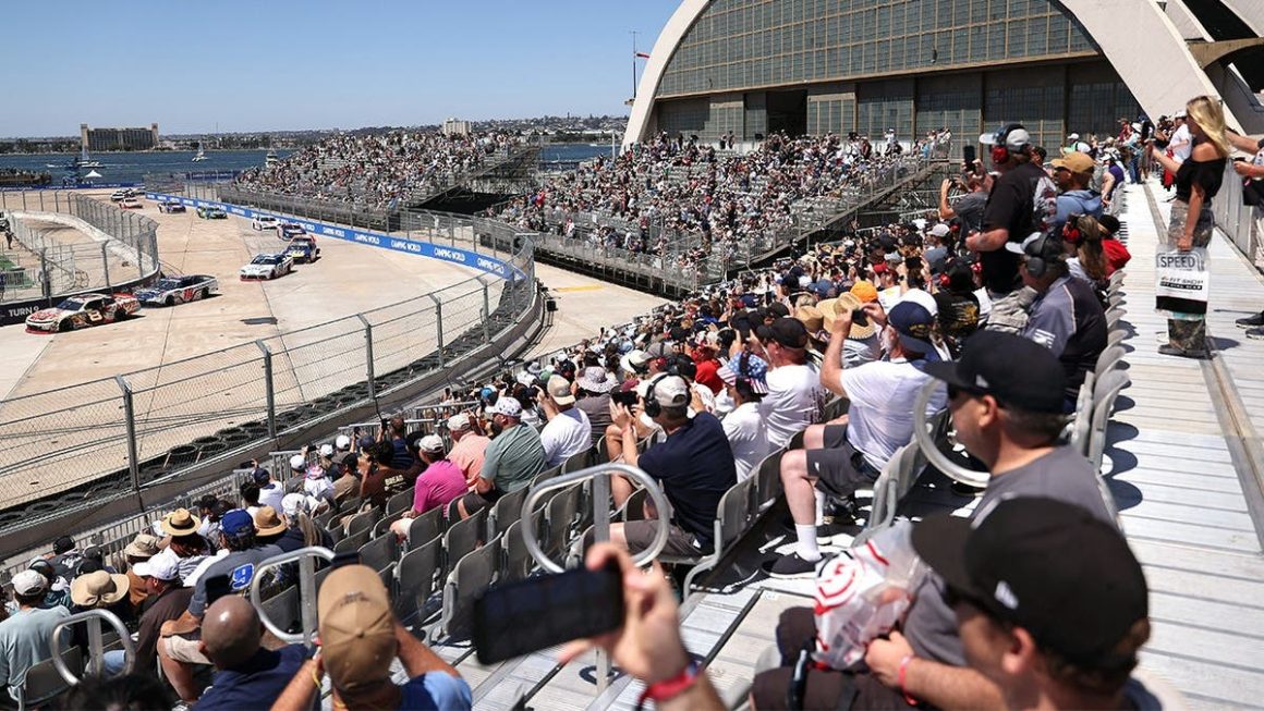 Close Encounters at NASCAR’s California Race