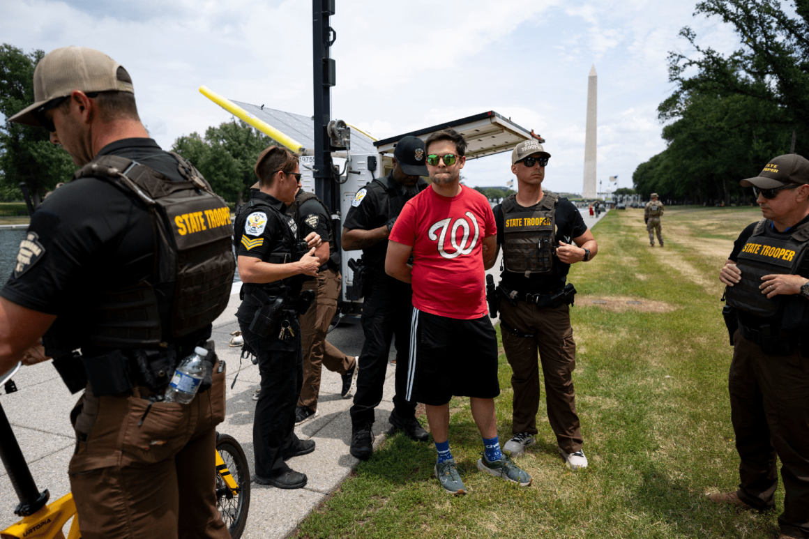 Heightened Security and Debate at the Lincoln Memorial Reflecting Pool