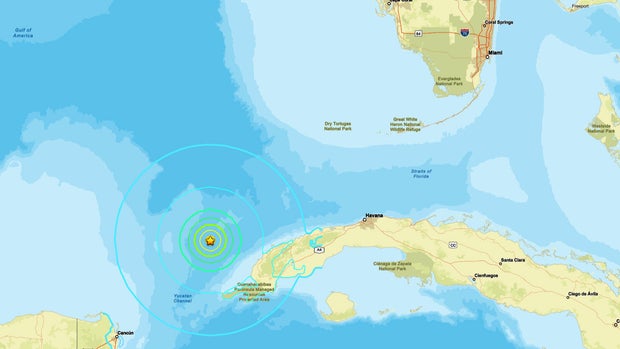 4b25da5a-b6ec-4922-bd0d-521c8ad9de49 6.1 Magnitude Earthquake Near Cuba Felt in Florida
