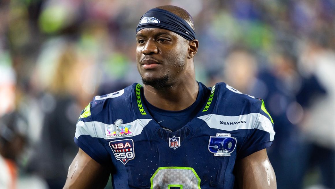 4d4458e3-9044-4806-8cf7-66f598acbef8 Seattle Seahawks Celebrate Super Bowl Victory, Kenneth Walker Absent