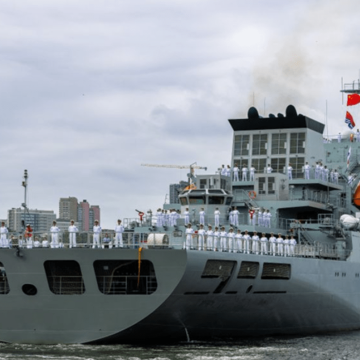 Chinese Naval Flotilla Arrives in Russia for Military Exercises