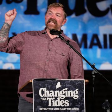 Graham Platner Defends Himself Amid Allegations at Maine Campaign Rally