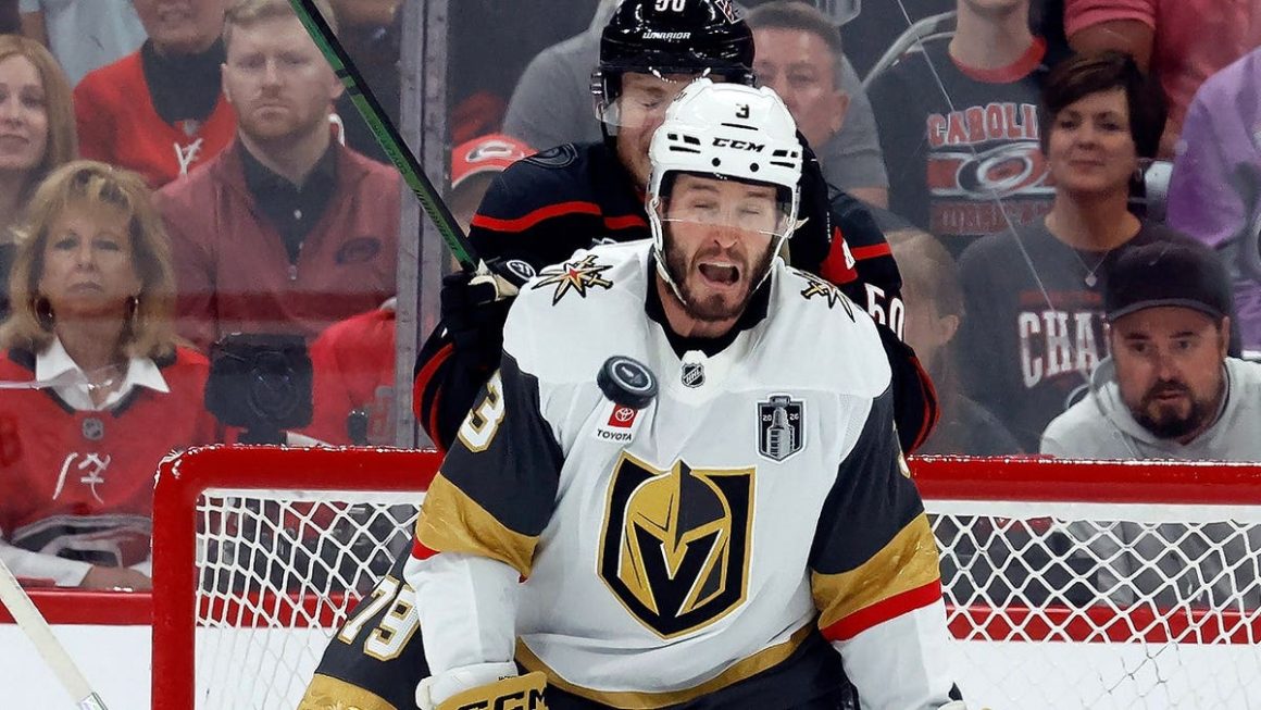 Brayden McNabb Hospitalized After Puck Hit in Stanley Cup Final