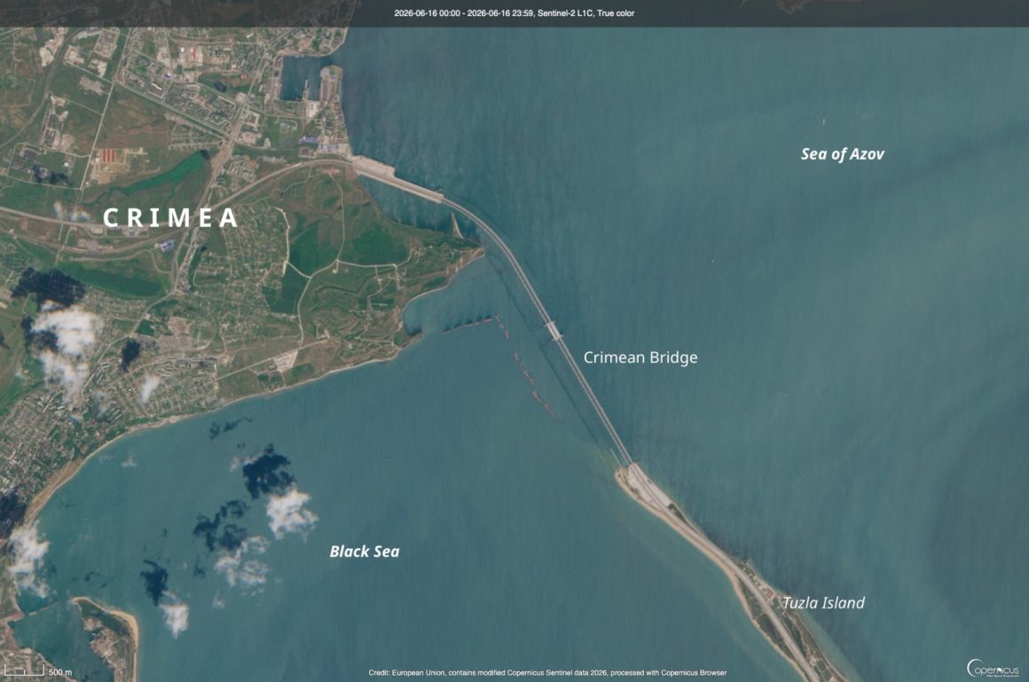 Russia’s Enhanced Fortifications Around the Crimean Bridge Amid Ukrainian Pressure