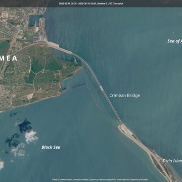Russia’s Enhanced Fortifications Around the Crimean Bridge Amid Ukrainian Pressure