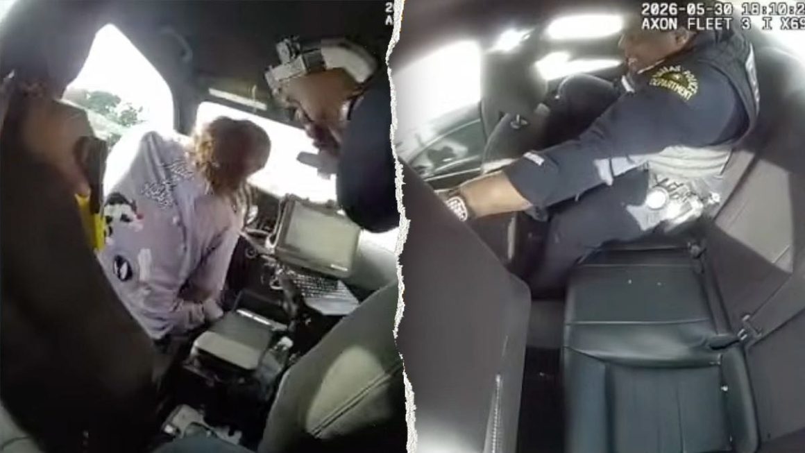 645464b8-300c-48fe-ad5d-ef8d7c8ef26b Chaos Unfolds as Handcuffed Suspect Seizes Dallas Police Cruiser