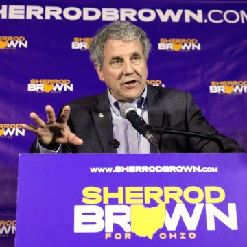 Sherrod Brown Leads Jon Husted in Ohio Senate Race