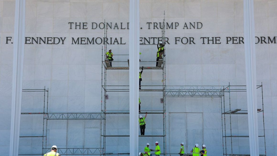 Workers Remove Trump’s Name from Kennedy Center After Court Ruling