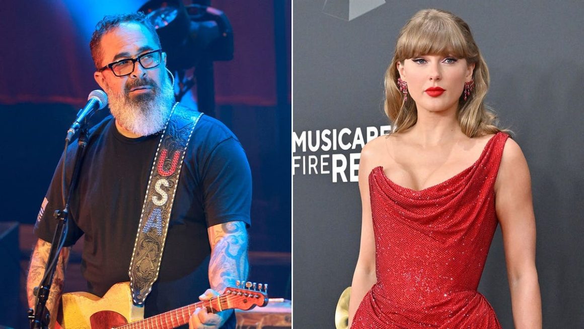 Aaron Lewis Questions How His Album Cover Ended Up as Packaging in Taylor Swift Merchandise