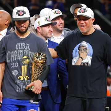 Jalen and Rick Brunson’s Emotional Celebration After Knicks’ NBA Championship