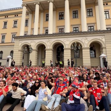 Norwegian Fans Celebrate World Cup Progress with Royal Enthusiasm