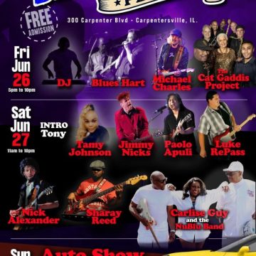 Carpentersville Celebrates with Blues Fest and Parade