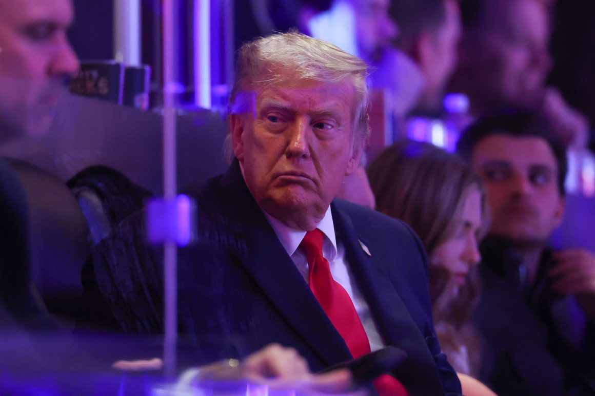 Mixed Reactions to Trump’s Attendance at Knicks Game