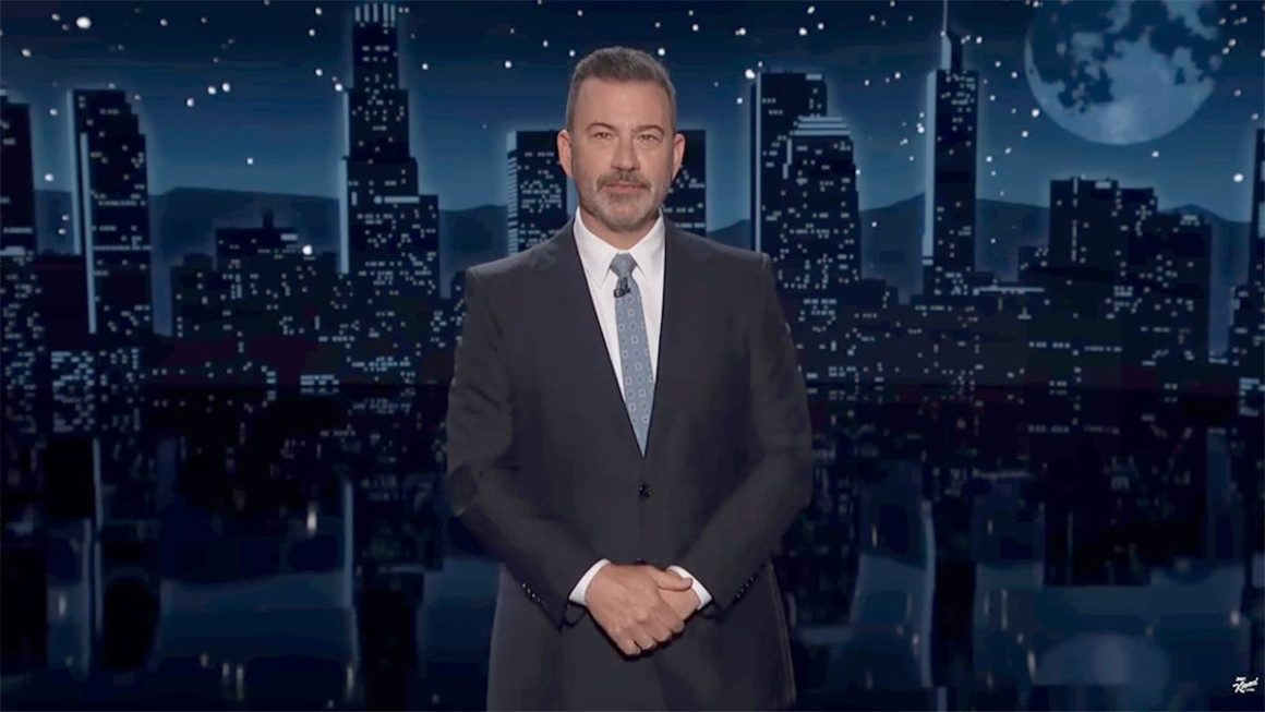 Jimmy Kimmel Criticizes CBS for Firing Scott Pelley