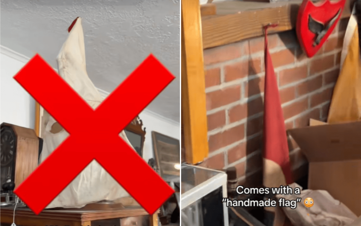 Disturbing Thrift Find: KKK Hood Uncovered in Florida Store