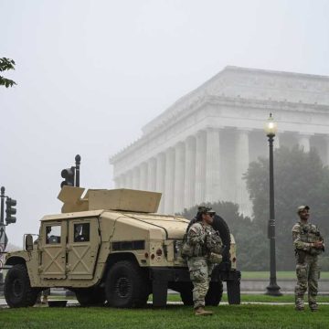 US-MILITARY-MEMORIAL DAY Impact of National Guard Deployment in Washington, D.C.