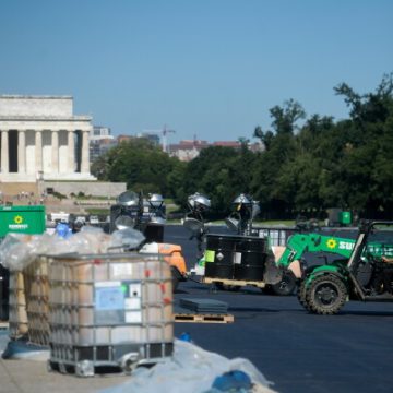 Renovation of Lincoln Memorial Reflecting Pool Nears Completion