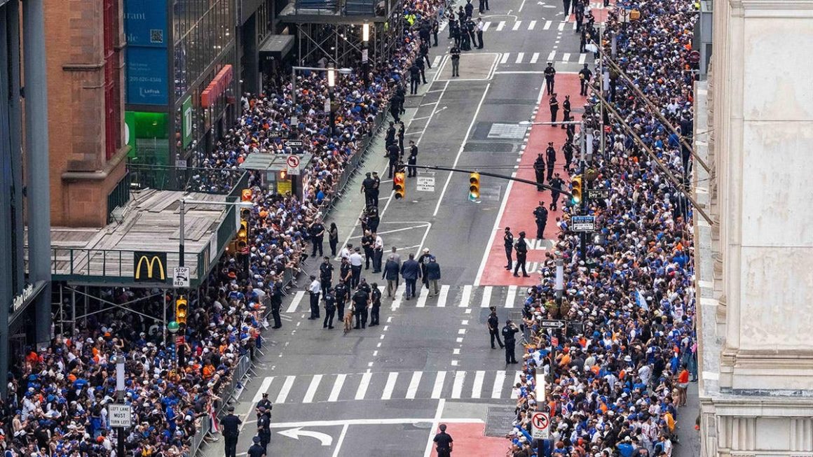 Controversy Follows Knicks Parade Stunt