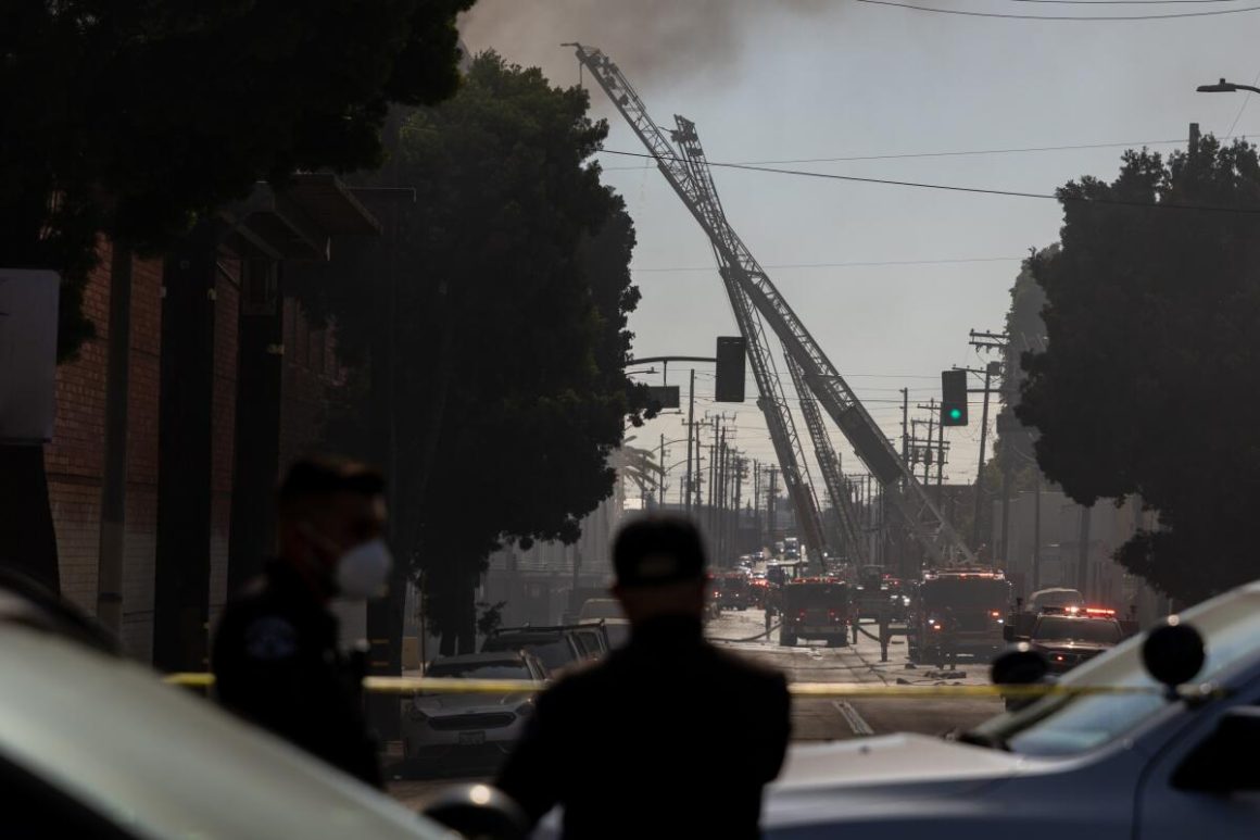 Warehouse Fire in Boyle Heights Raises Air Quality Concerns